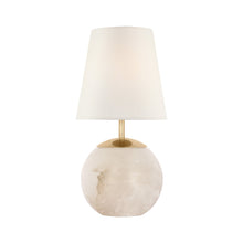 Load image into Gallery viewer, Terri LED Table Lamp in Alabaster.
