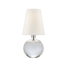 Load image into Gallery viewer, Terri Table Lamp in Crystal (11.5-Inch).