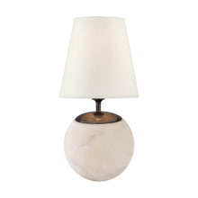 Load image into Gallery viewer, Terri Table Lamp in Alabaster (15-Inch).