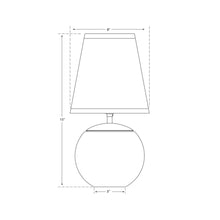 Load image into Gallery viewer, Terri Table Lamp - line drawing.