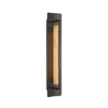 Load image into Gallery viewer, Tristan LED Wall Light in Bronze/Hand-Rubbed Antique Brass.