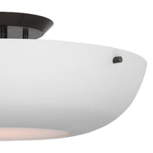 Load image into Gallery viewer, Valencia LED Flush Mount Ceiling Light in Detail.