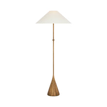 Load image into Gallery viewer, Zealous Floor Lamp in Museum Brass.