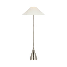 Load image into Gallery viewer, Zealous Floor Lamp in Museum Nickel.