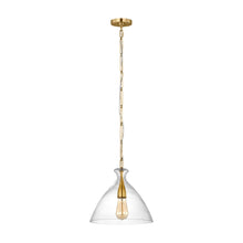 Load image into Gallery viewer, Athena Pendant Light in Clear Glass (Medium).