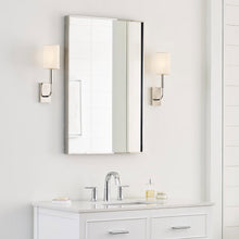 Load image into Gallery viewer, Brianna Bath Wall Light in bathroom.