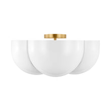 Load image into Gallery viewer, Cheverny Semi Flush Mount Ceiling Light.