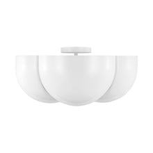 Load image into Gallery viewer, Cheverny Semi Flush Mount Ceiling Light in Detail.