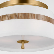 Load image into Gallery viewer, Cordtlandt Semi Flush Mount Ceiling Light in Detail.