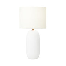 Load image into Gallery viewer, Fanny LED Table Lamp in Matte White (Slim).