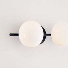 Load image into Gallery viewer, Lune LED Vanity Wall Light in Detail.
