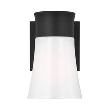 Load image into Gallery viewer, Roy Bath Vanity Light in Midnight Black (1-Light).