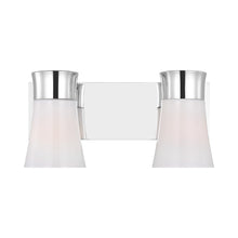 Load image into Gallery viewer, Roy Bath Vanity Light in Chrome (2-Light).