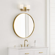 Load image into Gallery viewer, Zire Vanity Wall Light in bathroom.