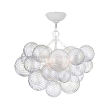 Load image into Gallery viewer, Talia Semi Flush Mount Ceiling Light Plaster White (3-Light).
