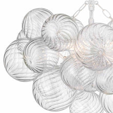 Load image into Gallery viewer, Talia Semi Flush Mount Ceiling Light in Detail.
