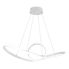 Load image into Gallery viewer, Vornado LED Chandelier in White (35-Inch).