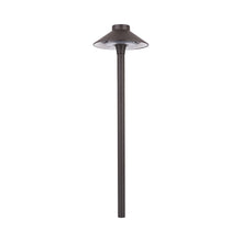 Load image into Gallery viewer, ColorScaping LED Tiki Path Light in Bronze on Aluminum.