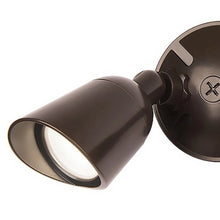 Load image into Gallery viewer, Endurance LED Double Spot Outdoor Wall Light in Detail.