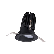 Load image into Gallery viewer, FQ 2" Round Adjustable LED Recessed Light in Black (Wall Wash Trim).