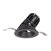 Load image into Gallery viewer, FQ 2" Shallow Round Adjustable LED Recessed Light in Dark Bronze (Adjustable Trim).