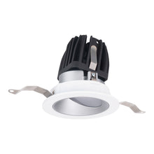 Load image into Gallery viewer, FQ 2" Shallow Round Wall Wash LED Recessed Light in Haze/White (Wall Wash Trim).