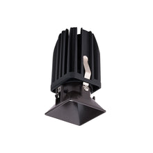 Load image into Gallery viewer, FQ 2" Square Adjustable LED Recessed Light in Dark Bronze (Downlight Trimless).