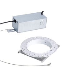 Load image into Gallery viewer, FQ 4" Remodel Housing Round Housing in Detail.