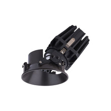 Load image into Gallery viewer, FQ 4" Round Adjustable LED Recessed Light in Dark Bronze (Adjustable Trimless).
