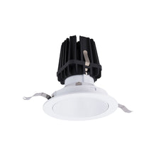 Load image into Gallery viewer, FQ 4" Round Wall Wash LED Recessed Light in White (Downlight Trim).