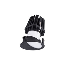 Load image into Gallery viewer, FQ 4" Round Wall Wash LED Recessed Light in Black (Wall Wash Trimless).