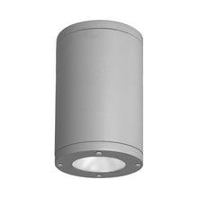 Load image into Gallery viewer, Tube Architectural LED Flush Mount Ceiling Light in Graphite.