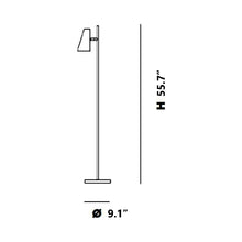 Load image into Gallery viewer, Cono Floor Lamp - line drawing.