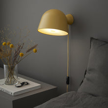 Load image into Gallery viewer, Kuppi Wall Light in bedroom.