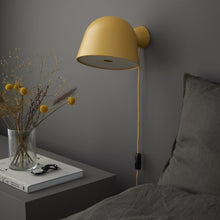 Load image into Gallery viewer, Kuppi Wall Light in bedroom.