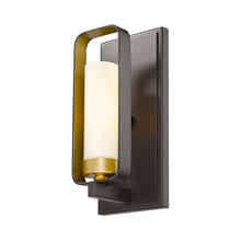 Load image into Gallery viewer, Aideen Wall Light in Bronze Gold (1-Light).