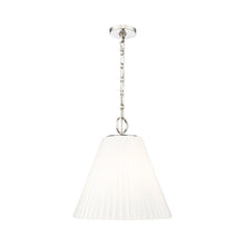 Load image into Gallery viewer, Alaric Pendant Light in Polished Nickel (18-Inch).
