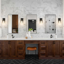 Load image into Gallery viewer, Analia Wall Light in bathroom.