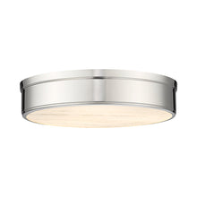 Load image into Gallery viewer, Anders LED Flush Mount Ceiling Light in Polished Nickel (3-Light).