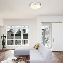 Load image into Gallery viewer, Anders LED Flush Mount Ceiling Light in living room.