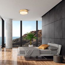 Load image into Gallery viewer, Anders LED Flush Mount Ceiling Light in bedroom.