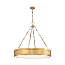 Load image into Gallery viewer, Anders LED Pendant Light in Rubbed Brass (Large).