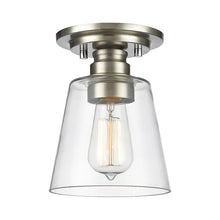 Load image into Gallery viewer, Annore Flush Mount Ceiling Light in Brushed Nickel.