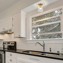 Load image into Gallery viewer, Annore Flush Mount Ceiling Light in kitchen.