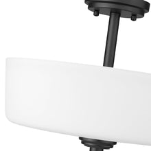 Load image into Gallery viewer, Arlington Semi Flush Mount Ceiling Light in Detail.