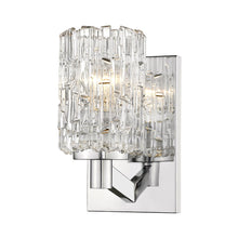 Load image into Gallery viewer, Aubrey Bath Wall Light in Chrome.