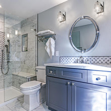 Load image into Gallery viewer, Aubrey Bath Wall Light in bathroom.