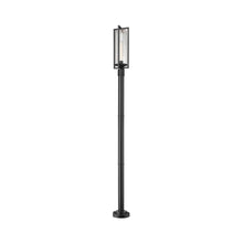 Load image into Gallery viewer, Aura Outdoor Lean Post Light.