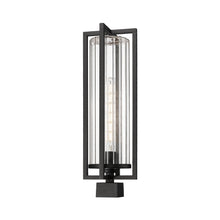 Load image into Gallery viewer, Aura Outdoor Mount Post Light in Detail.
