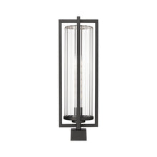 Load image into Gallery viewer, Aura Outdoor Mount Post Light in Detail.